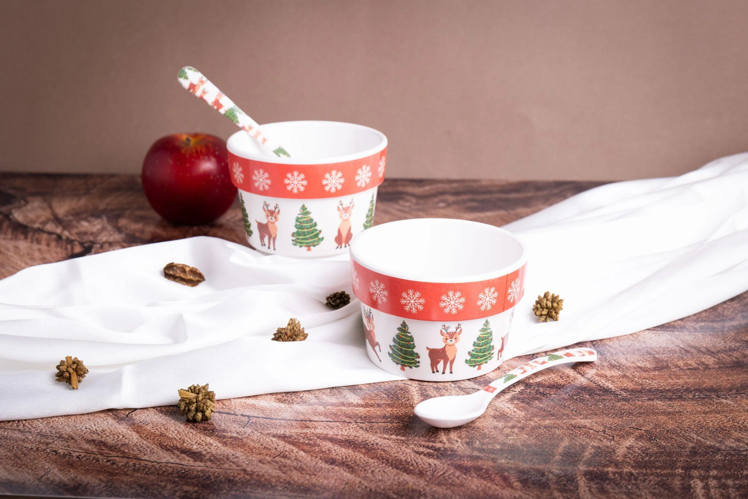 4pcs Set Dessert Set Reinndear - Image 1