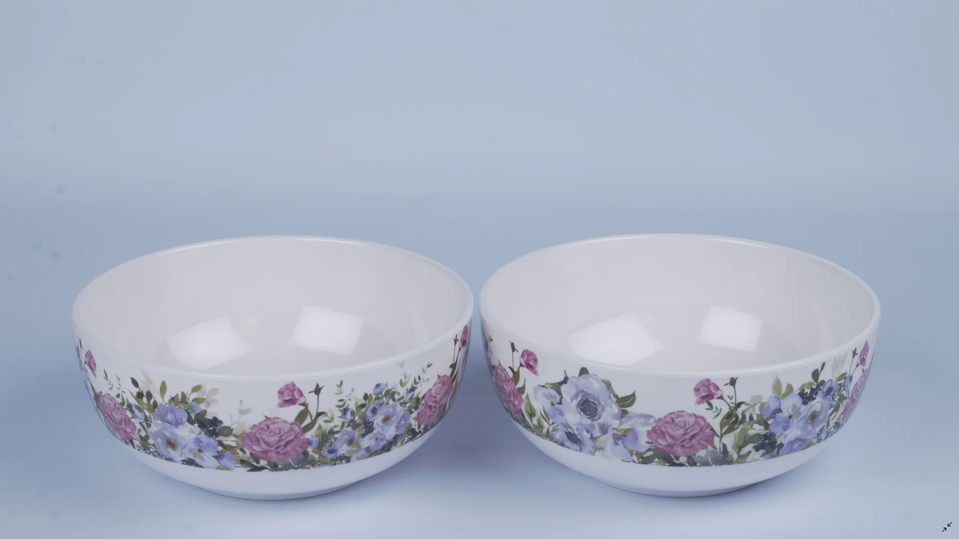 2pcs Set Serving Bowl 7inch Bloom Field - Image 2
