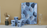 Fusion Serving Tray Blue dandelion - Image 5
