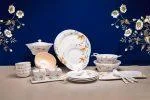 16pcs Dinner Set Golden Strokes - Image 3