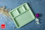 4 Section Plate 11inch Green