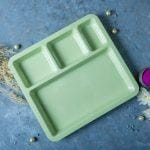 4 Section Plate 11inch Green