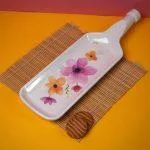 Bat Platter Floral Blossom