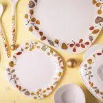 16pcs Square Dinner Set Fall street