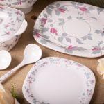 16pcs Square Dinner Set Ashley