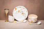 16pcs Dinner Set Golden Strokes