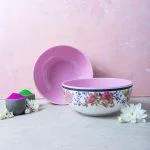 2pcs Set Serving Bowl 7inch Garden Grove