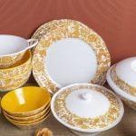 20pcs Dinner Set Golden Meadow